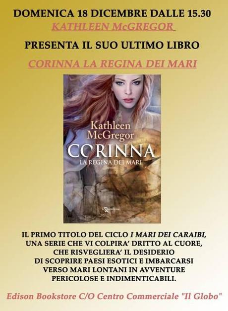 Kathleen McGregor presenta il suo romanzo a Milano!