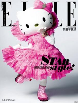 ELLE TAIWAN / HELLO KITTY /  DECEMBER 2011