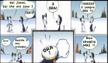 è sempre  ORA !  (VIGNETTA sul potere di adesso - alt=