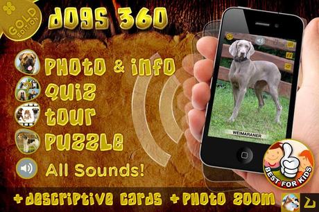 App Store: tutto sui cani con Dogs 360 Gold