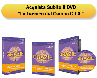 Fabio Marchesi Video Grazie La tecnica del campo GIA in DVD parte 1 Fabio Marchesi: Grazie   La Tecnica del Campo GIA   Parte II