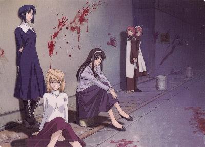 shingetsutan tsukihime, vampiro, kyuuketsuki, vampire