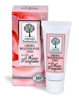 RECENSIONE: CREMA RIGENERANTE VISO ALL'OLIO DI ROSA MOSQUETA OMNIA BOTANICA