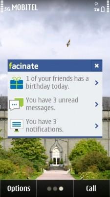 Facinate: un altro client Facebook per Symbian