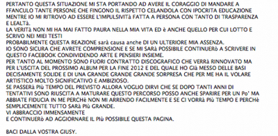 Giusy Ferreri si è operata: è shock su facebook