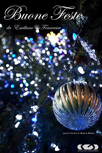 Buone Feste dall'Atelier Designtrasparente