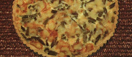 quiche asparagi porri