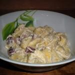 Tortellini di carne con panna e speck