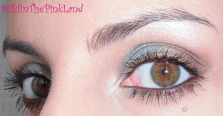 Trucco del giorno#32: Gold Blue & Brown