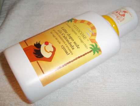 Latte dopo sole alla calendula Fitocose