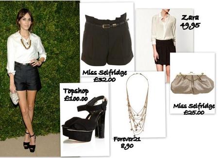 How get her look? Alexa Chung