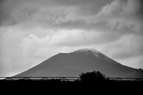 Da Pompei: La prima neve sul Vesuvio, è arrivato l'inverno