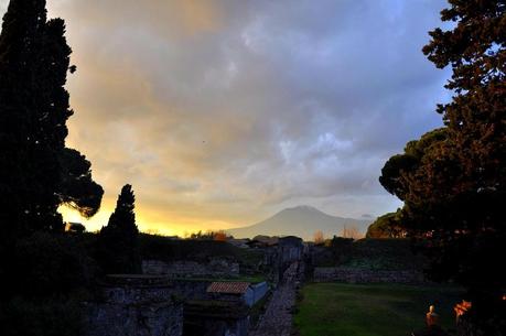 Da Pompei: La prima neve sul Vesuvio, è arrivato l'inverno