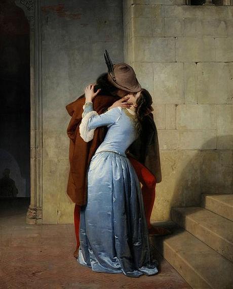 Il bacio vs Il bacio by Francesco Hayez