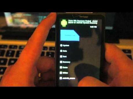 TWRP 2.0 Touchscreen Recovery per Smartphone e Tablet Android