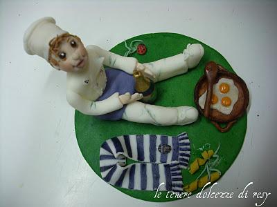 Cake topper per Alessandro