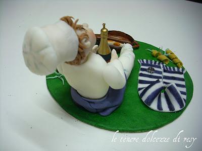 Cake topper per Alessandro