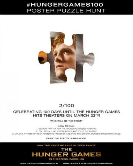 Viral point: anche un puzzle poster per The Hunger Games