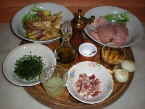 Pollo al limone con carciofi