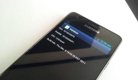 Samsung Galaxy S2: seconda ROM basata su ICS