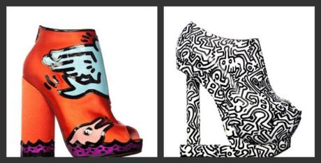 Keith Haring Style- Diaries and shoes