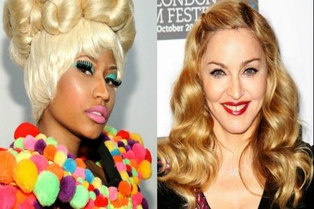 102811 music superbowl nicki minaj madonna Madonna e la rapper Minaj, bacio saffico per il nuovo video / VIDEO