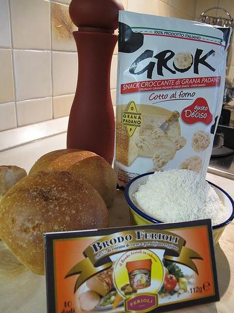 Crema di pane con GROK