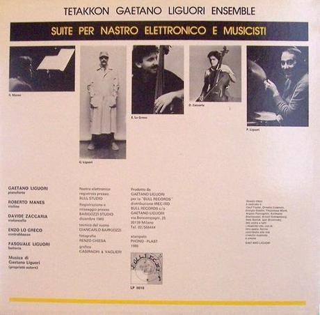 Gaetano Liguori Ensemble: TETAKKON (1986)