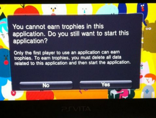 Playstation Vita : i giochi usati non permettono di guadagnare trofei ?