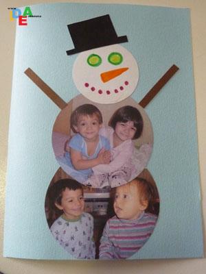 pupazzo1 AUGURI CON PUPAZZO DI NEVE… PERSONALIZZATO