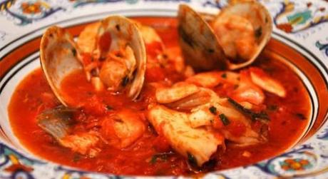 zuppa pesce - primo piatto natale