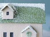 Christmas craft project: snowy house