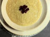 Vellutata cavolfiore mirtilli rossi