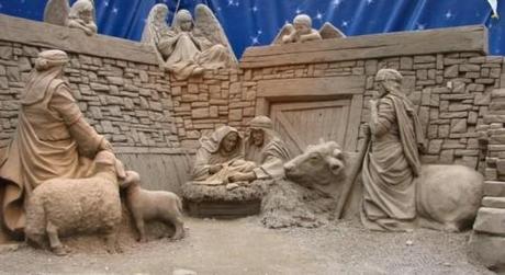 sand nativity jesolo - presepe sabbia jesolo