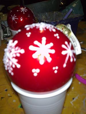 COME REALIZZARE UNA PALLINA SEGNAPOSTO PER LA TAVOLA DI NATALE