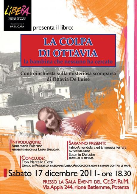 Presentato il libro “La colpa di Ottavia”