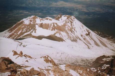 NEL CASO DI UN'ERUZIONE DEL MONTE SHASTA...