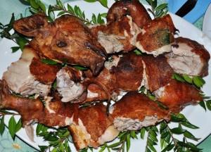 Su Proceddu non manca mai in ogni tavola delle feste di Sardegna 