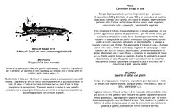 Il menu di Natale 2011 della Palermo Vegetariana!