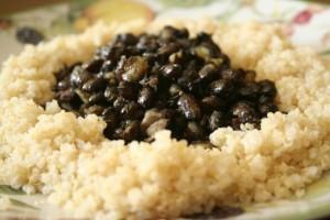 Ricatta senza glutine e latticini, quinoa e fagioli