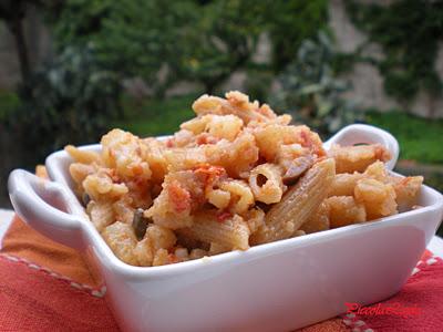 Penne Integrali con Cavolfiore e Pomodorino