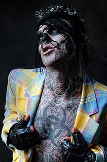 Rick Genest by Bartek Sejwa
