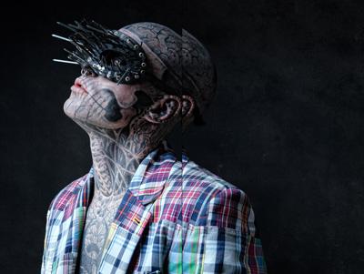 Rick Genest by Bartek Sejwa