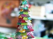 Christmas craft project: colorful tree