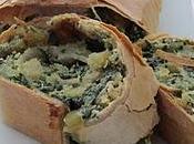 Strudel spinaci patate