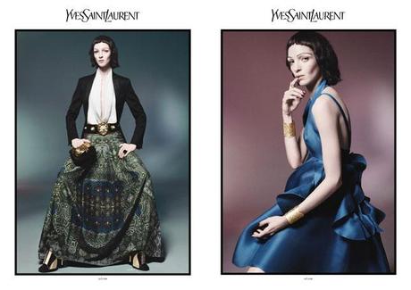 Yves Saint Laurent campagna pubblicitaria primavera-estate 2012 / Yves Saint Laurent spring-summer 2012 ad campaign