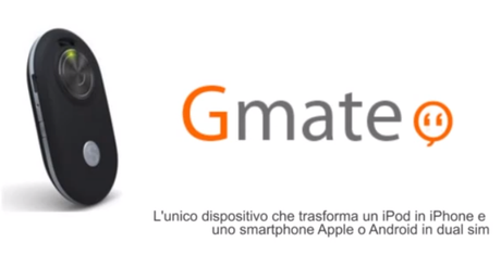 Con gMate liPod e liPad si trasformano in iPhone !