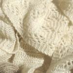 closeup lace scarf