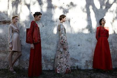 Valentino Spring Summer 2012 AD Campaign by Deborah Turbeville