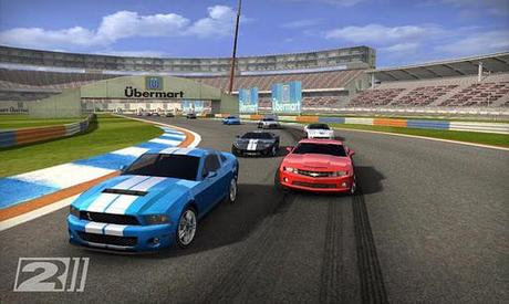 Il gioco Real Racing 2 disponibile per smartphone Android